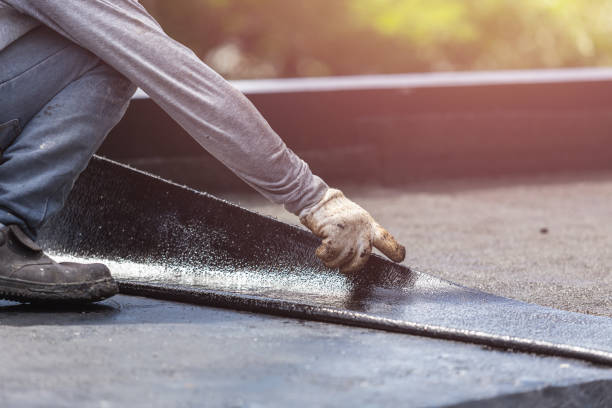 Professional Emergency Waterproofing technician working in Garrett, IN